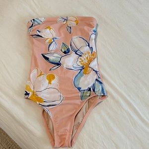 Kona Sol strapless swimsuit